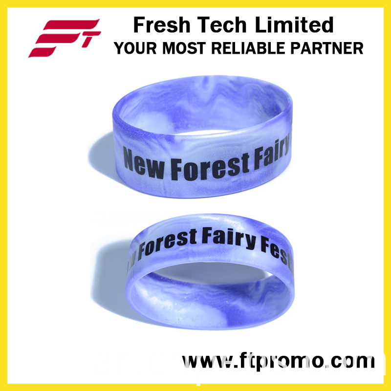 Hot Selling Customized Printed Silicone Wristband